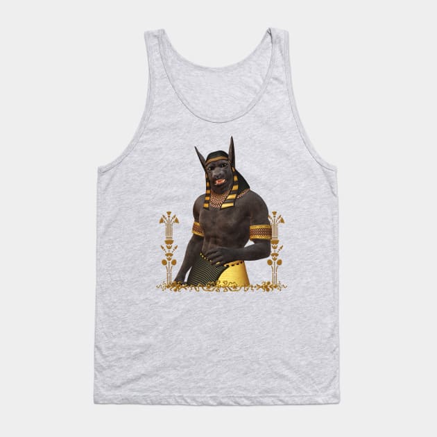 Anubis the egyptian god Tank Top by Nicky2342